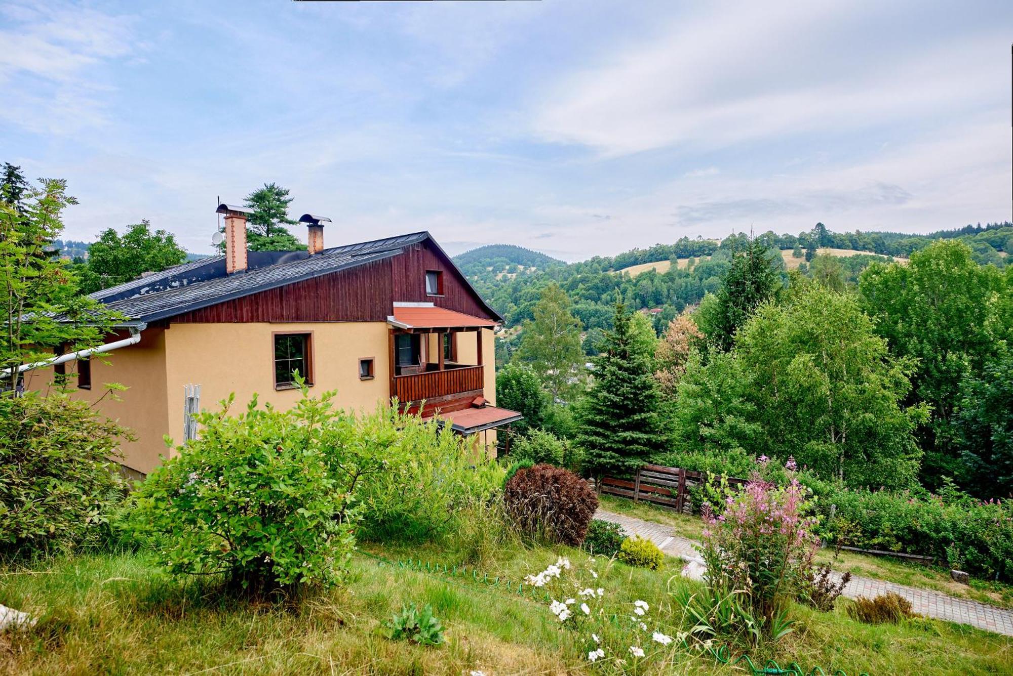 Popovska Chalupa Jáchymov Buitenkant foto